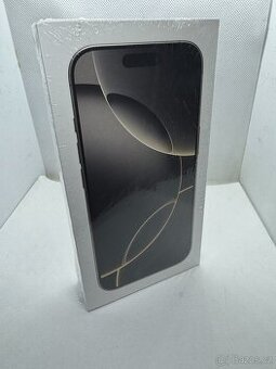 Nový, zabalený iPhone 16 PRO 128GB Natural Titanium,záruka