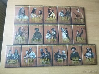 16dvd kompletni KOLEKCE KARLA MAYE cz dabing