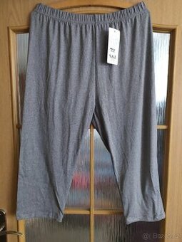 3/4 DÁMSKÉ NOVÉ PRUŽNÉ LEGÍNY VEL.4XL/5XL