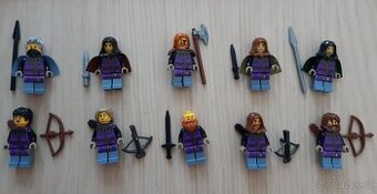 Predám LEGO mix figúrok vojakov/bojovníkov/vyberačov daní