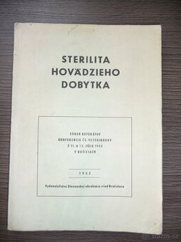 Sterilita havadzieho dobytka 1953