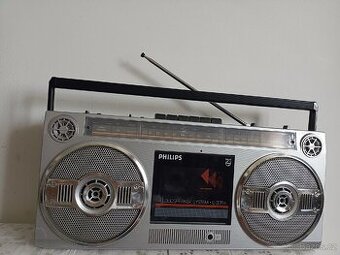 Philips D8054 radiomagnetofon 1985r.v.