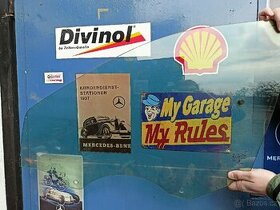 Sklo předních dveří zelené Mercedes W203