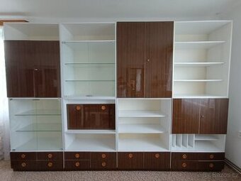 Kompletní nábytková sestava obývací pokoj, ložnice, 70. léta