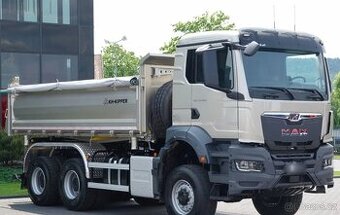 MAN TGS 33.480 - 6x6 – NOVÉ - Sklápěč S3 + Bordmatik