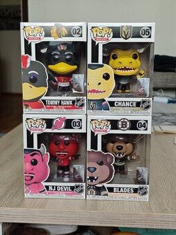 Funko pop NHL Mascots