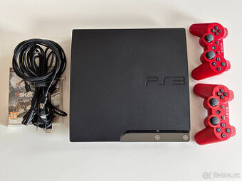 PS3 CECH-2004B 512GB SSD Evilnat CFW 4.92 + ovladače + hry