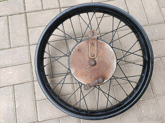 čz předválečná tourist 250 350 500 přední kolo náhon