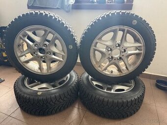 ALU KOLA BBS ORIGINAL BMW 5X120 R16 + NOVE ZIMNI PNEU VRANIK
