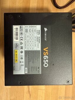 PC zdroj Corsair VS650 (650W)