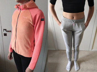 Dívčí mikina Icepeak + tepláky, vel. 164