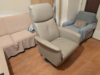 Kožené křeslo Xora - 1