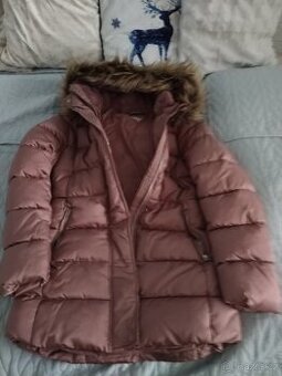 Dívčí zimní bunda vel. 158
