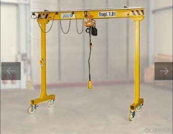 Portálovy jerab - konstrukce