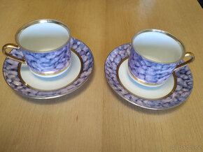 Dva hrníčky s podšálky – Alager Karlovy Vary