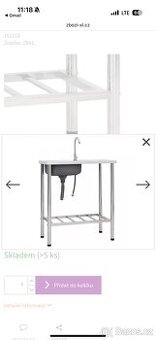 Kempingový dřez - 1