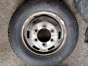 5,5x16 Iveco ocelový disk+ zimní 195/75/16c