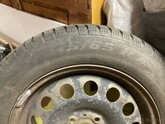 Zimni pneu s diskama na MB Vaneo - prodam i zvlast