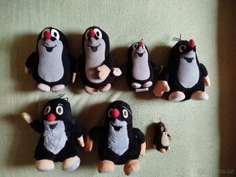 Krtek krtci krteček plyšák plyšáci