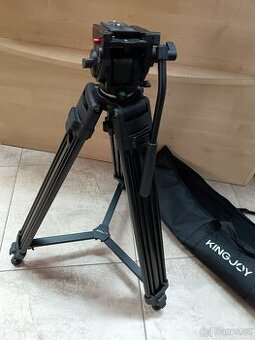 Stativ Kingjoy VT-2500 a hlava VT-3510, ochranná brašna
