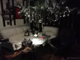 kožená sedačka + dvojsedák