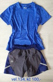 Chlapecké sportovní kraťasy, vel. 134