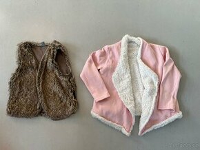 Vesta a kardigan 8 - 10 let