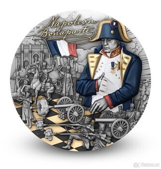 NAPOLEON BONAPARTE VIZIONÁŘI V DĚJINÁCH 2 Oz Stříbrná mince