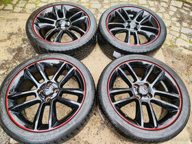 Letní sada Opel Adam Corsa 4x100 r17 Dunlop 215/45/17