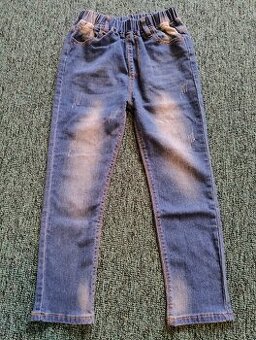 Chlapecké džíny vel. 140