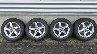 Alu kola Ford 5x108 R 16 zimni pneu 205/60/16