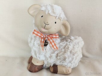 Plyšové sluníčko 2x, ovečka,  kus 50,-