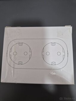 Tuya dvojzasuvka s merenim spotreby