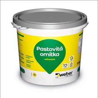 weber.pas silikon zrnitý 2mm 25 kg (24) SE1D omítka