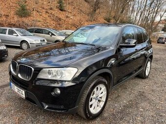 BMW X3 2.0D 105 kW tažné klima navi xenon 2013 STK 11/2027