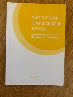 Nástin vývoje pedagogického myšlení