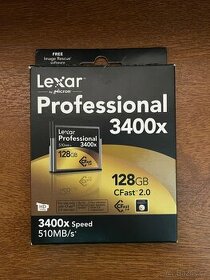 Paměťová karta Lexar 128 GB CF Professional 3400x CFast 2.0 - 1