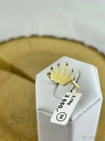 Dámský zlatý prstýnek/prsten - více druhů 9