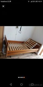 Zdravotní postel pro seniory polohovatelná - 1