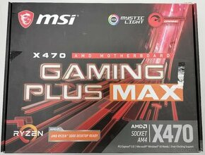 nová krabicovka- AM4 zákaldná doska MSI X470 Gaming Plus MAX