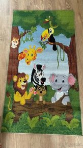 Dětský kusový koberec “zvířátka” 150x80