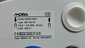 Ohřívač vody Mora EOMK 120 SK - 1