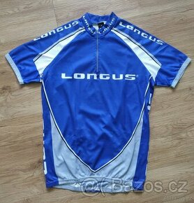 Modrý, Šedý CYKLO cyklistický DRES na kolo Longus - vel. M
