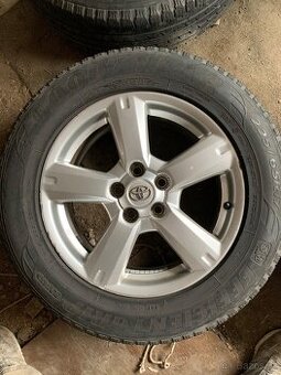 Alu kola Toyota 5x114,3 R17 + pneu 225/65 r17