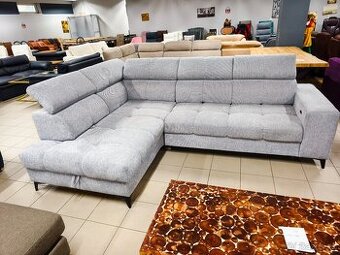 Nepoužitá sedací souprava el . rozkládací na jednolůžko