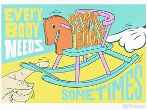 Pasta Oner - Somebody (sítotisk)