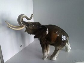 Porcelánový slon - DUX.