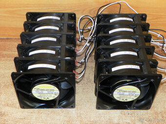 10x axiální ventilátor NMB-MAT 4715MS, 240 VAC