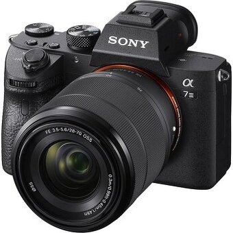 Sony A7 III a objektiv