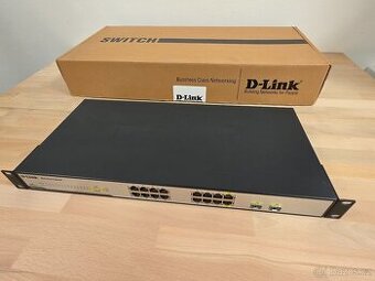 D-Link DGS-1216T – 16portový Gigabit Smart Switch